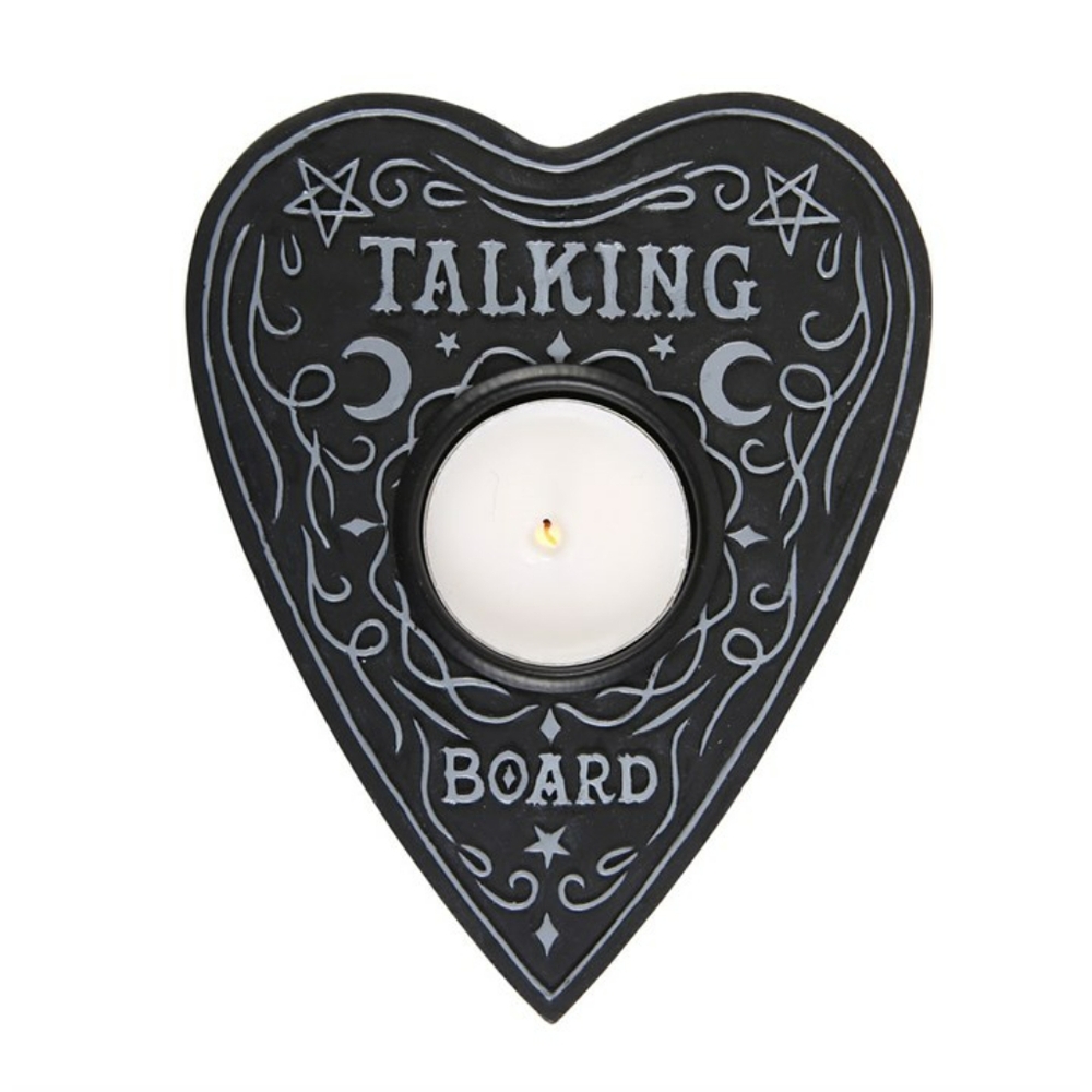 Heart Shaped Planchette Tea Light Candle Holder